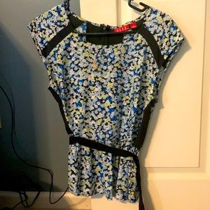 Elle floral work shirt